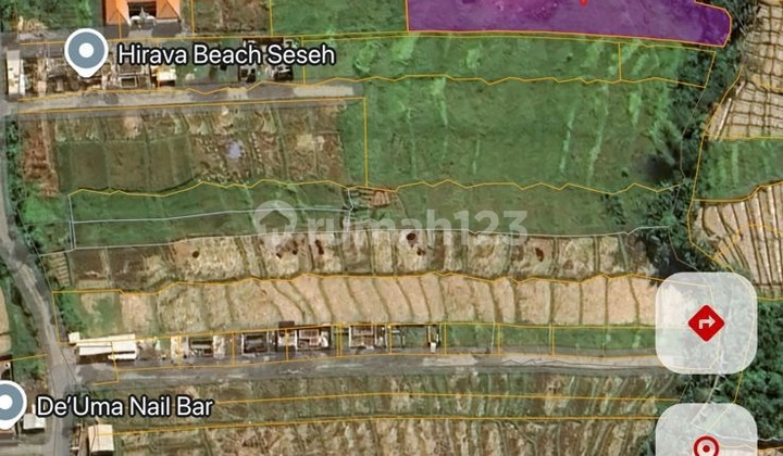 For Sale Premium Land 13 Are Seseh Beach,Munggu Bali JT-3251