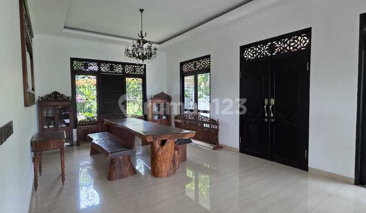 Villa House with Archipelago Nuance in High Demand for Rent at Green Golf Hill Cluster, Sentul City Bogor 2