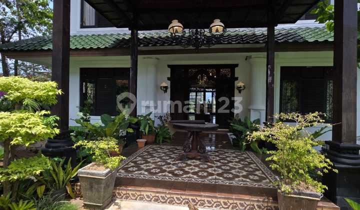 Villa House with Archipelago Nuance in High Demand for Rent at Green Golf Hill Cluster, Sentul City Bogor