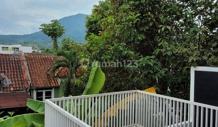 Rumah Hook 2 Lantai View Gunung Pancar Baru Selesai Bangun Taman Tampak Siring Sentul City Bogor  47