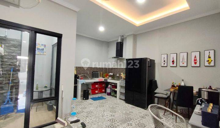 Rumah Smart Home Dengan Roof Top 3 Lantai Jual Murah SHM Taman Tampak Siring Sentul City Bogor  2