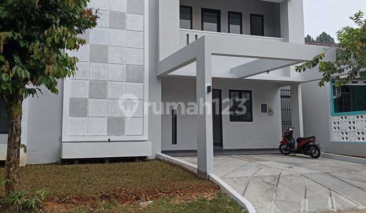 Rumah Hook Baru Selesai Bangun Dekat Pintu Tol Klaster Taman Andalusia Sentul City Bogor