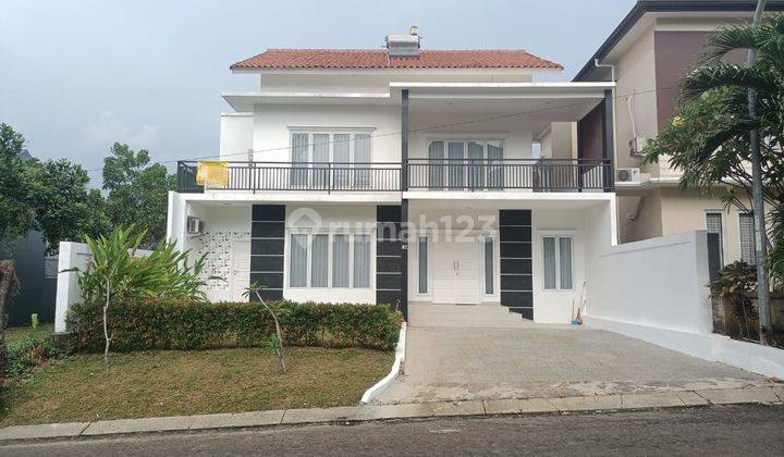 Rumah Minimalis Bangunan Baru Rapi Di Klaster Mediterania 2 Sentul City Bogor 1