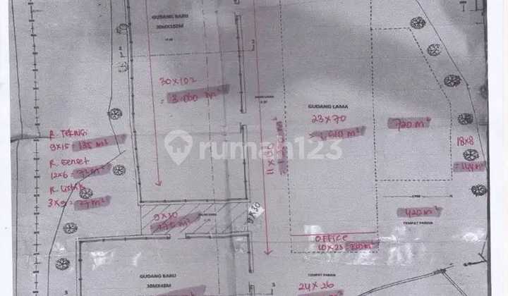 Gudang ex Pabrik Dan Kantor Siap Pakai Pinggir Jalan Raya Cikuda Wanaherang Gunung Putri Bogor Jawa Barat 8