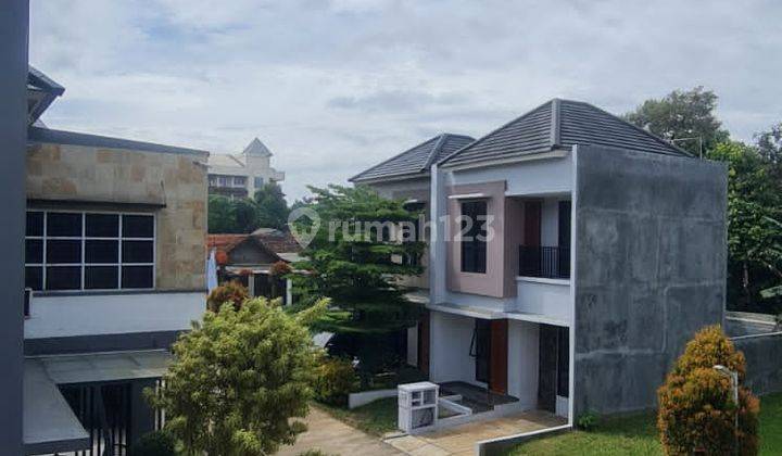 Rumah 2 Lantai Lengkap Fasilitas Full Bata Merah Dekat Toll 2