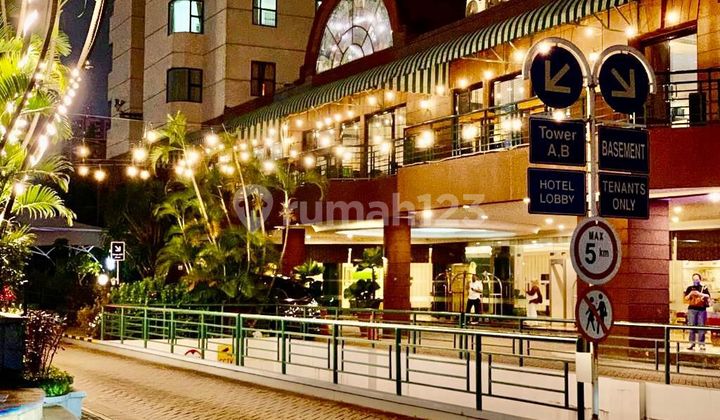 Rent price drop: Sudirman Tower Condominium apartment, converted from 3 bedrooms to 2 bedrooms - direct owner. 2