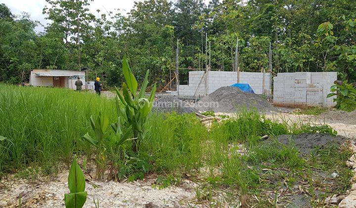 Rumah 1 Lantai Siap Bangun Dekat Dishub Wonosari Area Piyaman 1