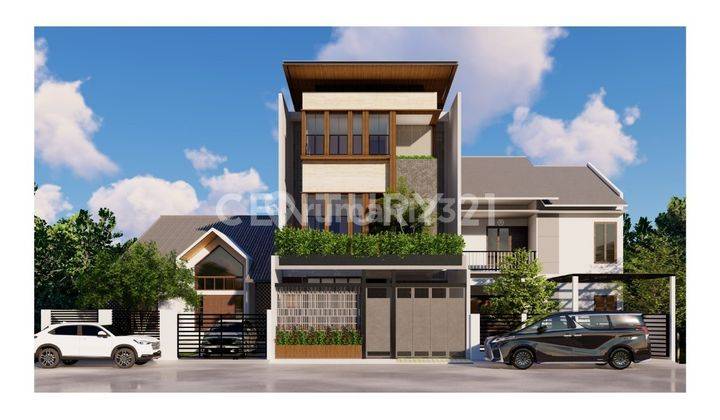 Rumah Brand New Mewah 3 Lantai Di Pondok Indah Iw13113 1