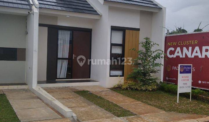 Rumah baru  Padma Hills  dekat BSD fasilitas lengkap cashback ppn 1