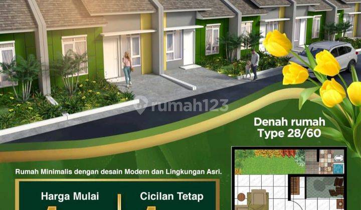 Rumah Subsidi 1,2j Cikarang  Mutiara Puri Harmoni 3 Dp Murah 2