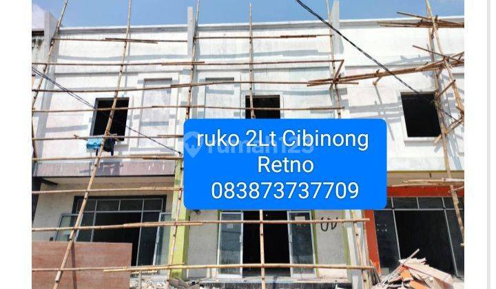 Dijual ruko di Bojonggede Cibinong Bogor 2lantai murah strategis  2