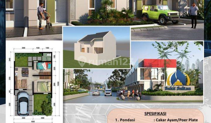 Rumah Subsidi 2kamar Tidur Rame 1juta Lgs Akad Booking Fee 0 1