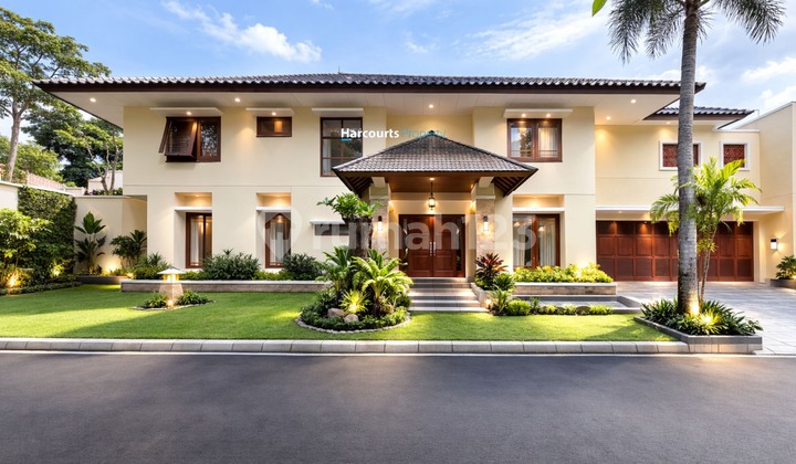 Rumah Modern Tropis Mewah di Pejaten Kemang