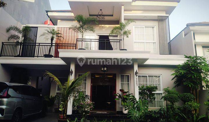 Rumah modern konsep vila di sentul 2