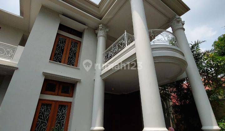 Rumah besar mewah bisa kantor di kebayoran baru