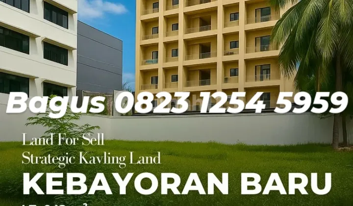 Business, commercial land area in Kebayoran Baru. Business, commercial land area in Kebayoran Baru.