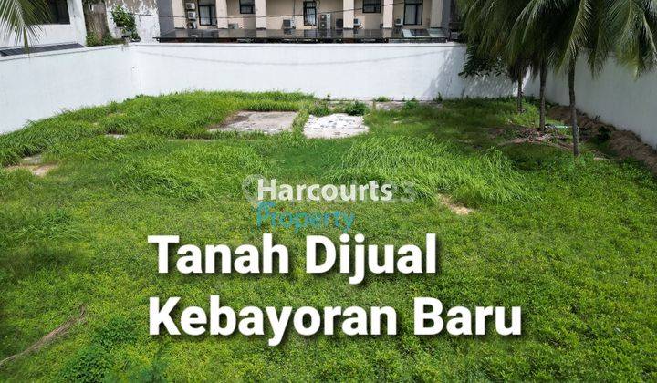 Tanah area komersial di kebayoran baru 1