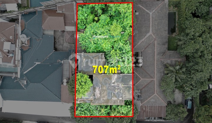 Rumah Klasik Hitung Tanah di Kemang