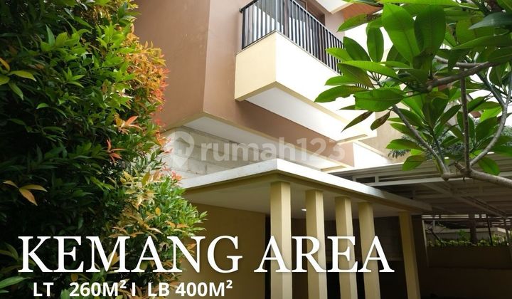 Rumah modern minimalis baru di kemang