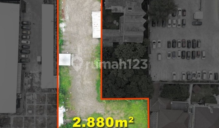 Land suitable for business, industry, culinary in Bintaro