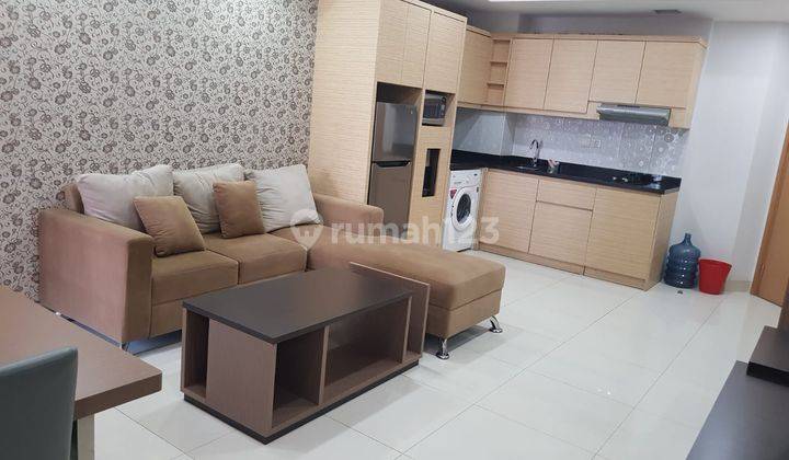 Sewa Apartemen The Mansion Jasmine Bellavista Kemayoran Jakarta Utara 2 BR Full Furnished 1