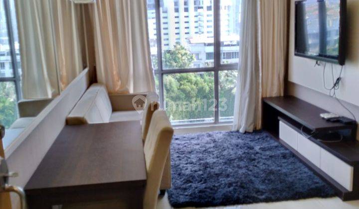 Sewa Apartemen Mewah Harga Murah The Mansion Bougenville di Kemayoran Jakarta Utara 2 BR Full Furnished 1