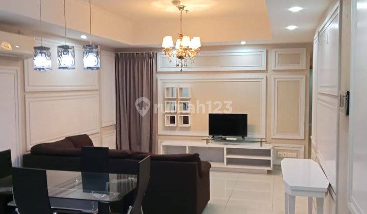 Sewa Apartemen Murah The Mansion Jasmine Kemayoran Jakarta Utara 2 BR Unit Luxury Full Furnished 1