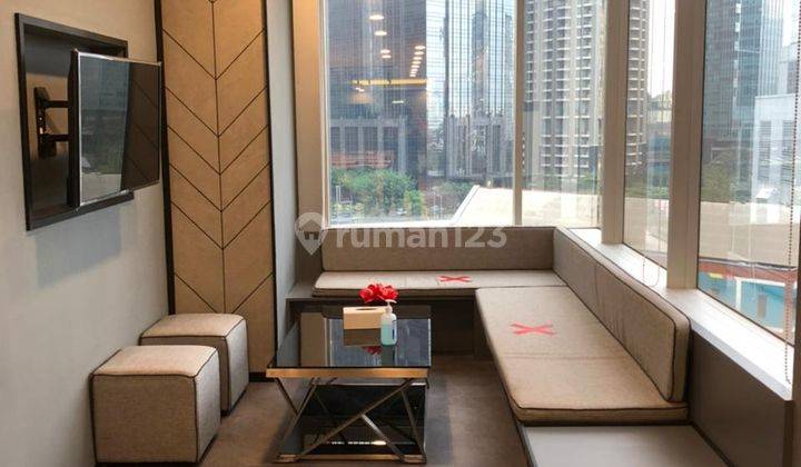 Sewa Office Menara Sudirman Scbd Jakarta Selatan Furnished 1