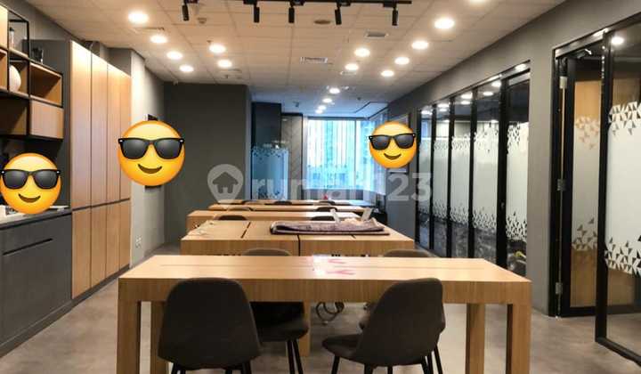 Sewa Office Menara Sudirman Scbd Jakarta Selatan Furnished