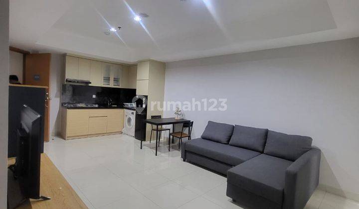 Sewa Murah Apartemen The Mansion Jasmine Aurora Jakarta Utara 2 BR Furnished 1