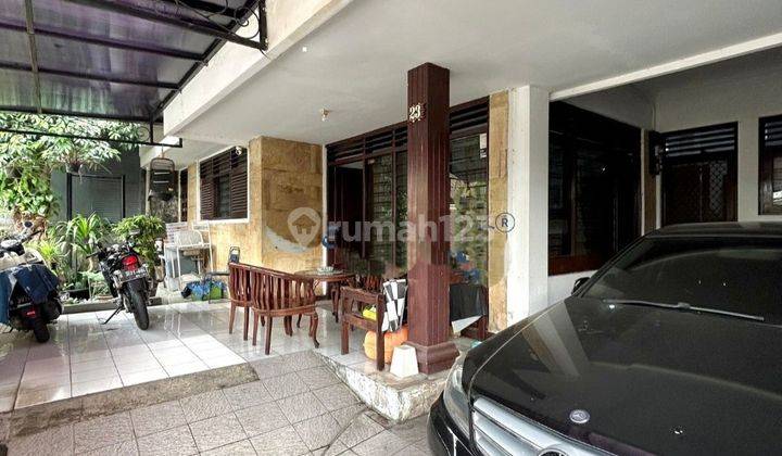 RUMAH TEBET DEPAN JALAN UTAMA LEBAR 1