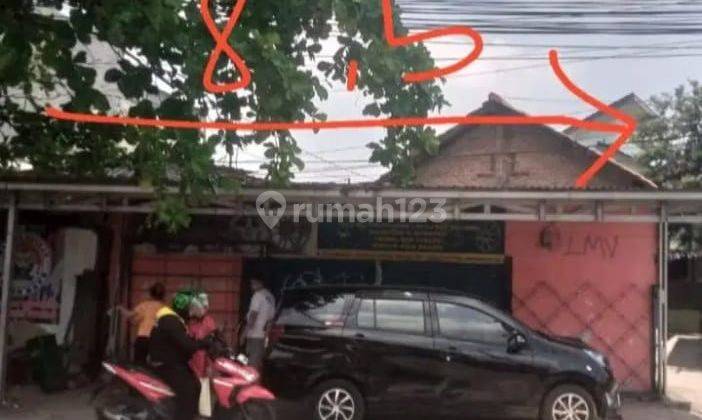 Dijual Rumah + Tempat Usaha di Pinggir Jalan Raya Utama Kedung Halang 2