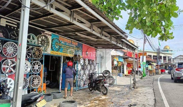 Dijual Rumah + Tempat Usaha di Pinggir Jalan Raya Utama Kedung Halang 1