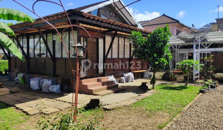 Rumah Dijual Murah Antik Nuansa Kayu Villa Graha Puspa Bandung 2