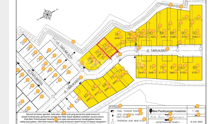 Dijual Kavling Murah Kotak Kbp Tarubhawana Tarukanti Bandung