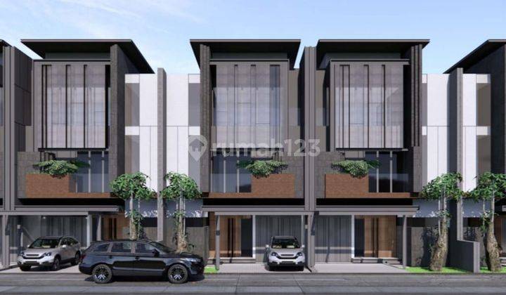 Pancoran Rumah Brand New Luas 135m2 Dalam Townhouse 1