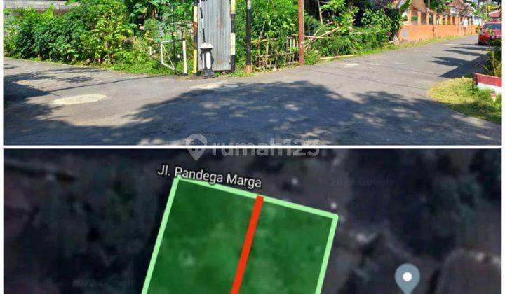 TANAH SUPER CANTIK DI JALAN PANDEGA MARGA CONDONCATUR  1