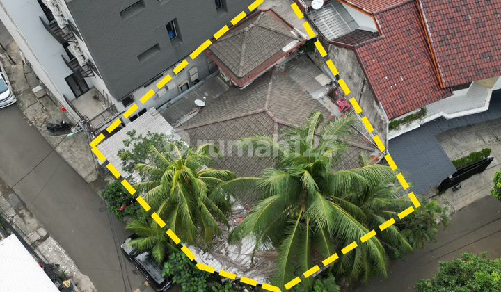 Rumah Lama Hitung Tanah Cocok Untuk Usaha Area Kebayoran Baru