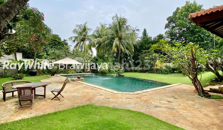 Rumah Siap Huni Gaya Bali, Taman yang sangat luas Area Pejaten Barat