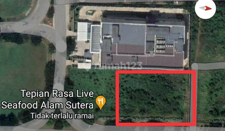 Tanah komersial jalur sutera Alam Sutera Tangerang  5