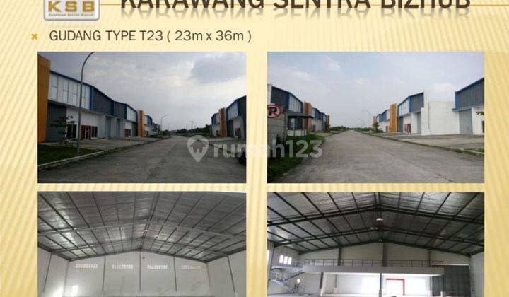 Komplek pergudangan sentra biz hub Karawang Jawa Barat  1