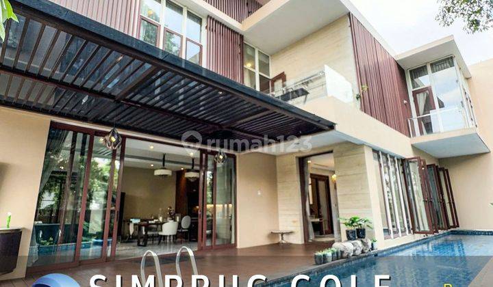 Rumah Semi Furnished Bagus di Jl. Simprug raya, Simprug 2