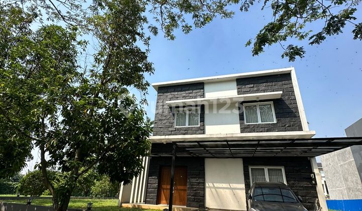 Rumah puri botanical cluster terbaik paling dekat dengan akses pintu tol joglo. 489m2