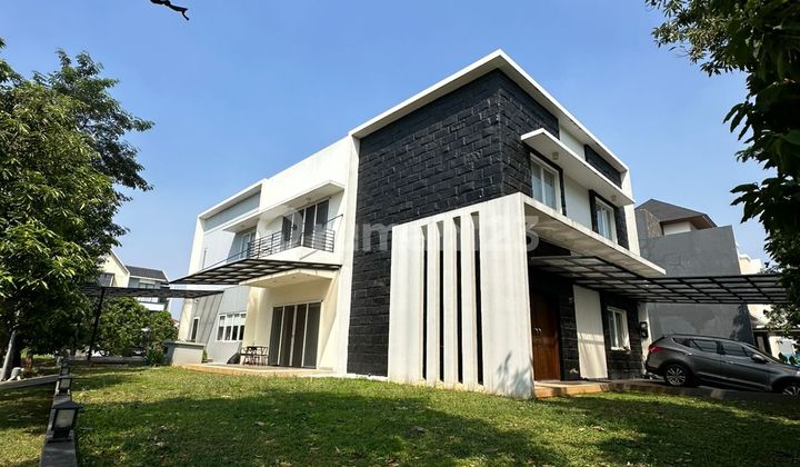 Rumah puri botanical cluster terbaik paling dekat dengan akses pintu tol joglo. 489m2 2