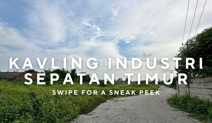 Tanah Industri Sepatan Timur Jalan Kedaung Barat Tangerang, Banten Total 1,8 Hektar