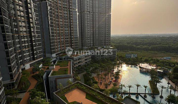 Apartemen Goldcoast Pantai Indah Kapuk 3 Kamar. Semi Furnish Pool View 1