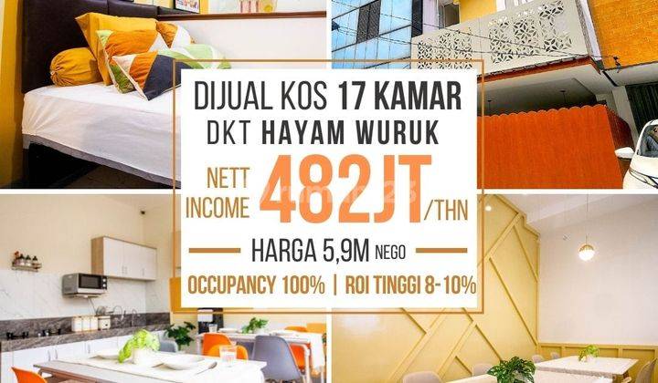 Dijual Cepat Rumah Kost di Grand Harmoni Residence  1