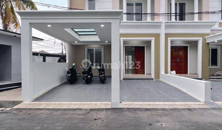 Rumah baru elegant dan modern akses jalan raya row jalan lebar 1