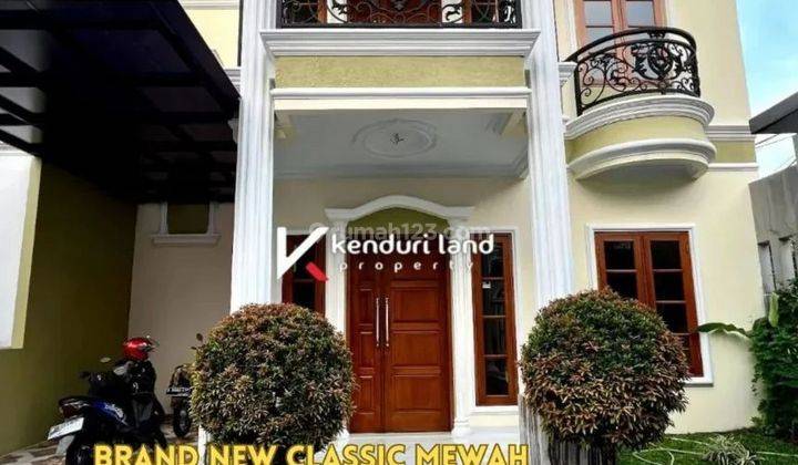 Rumah mewah 2 lantai harga murah dalam cluster di Jakarta 1