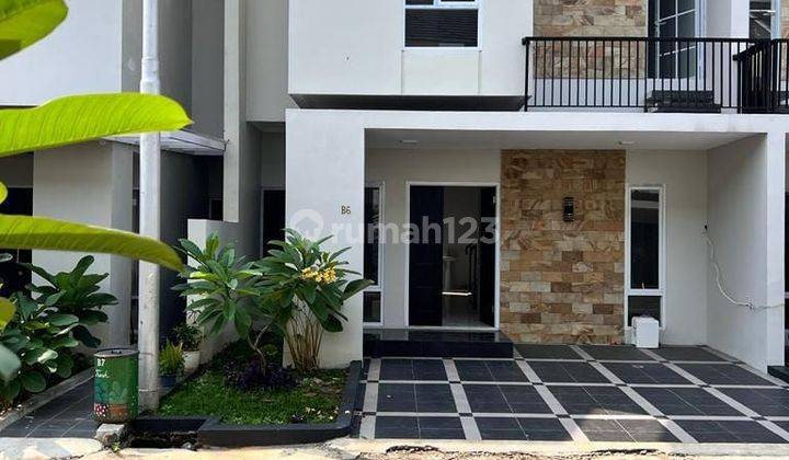 Rumah minimalis modern akses jalan raya dekat toll kukusan 1